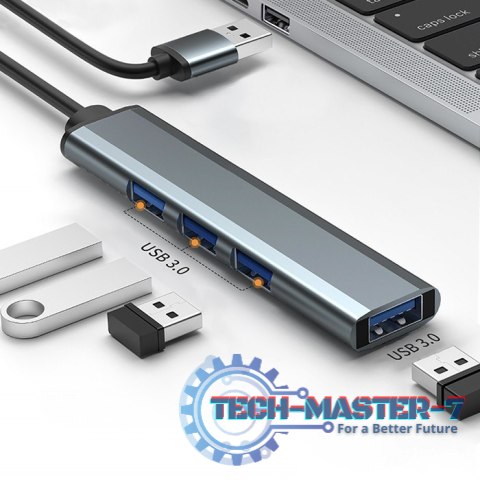 HUB adapter USB 3.0 4w1 | 4x USB 3.0 HUB adapter USB 3.0 4w1 | 4x USB 3.0