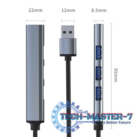 HUB adapter USB 3.0 4w1 | 4x USB 3.0 HUB adapter USB 3.0 4w1 | 4x USB 3.0