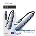 HUB adapter USB 3.0 4w1 | USB 3.0 | 3x USB 2.0
