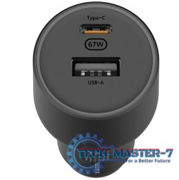 Ładowarka samochodowa Mi 67W bezprzewodowa USB-C USB-A