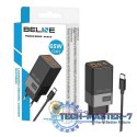 Ładowarka sieciowa 65W GaN 2xUSB-C + USB-A +Kabel USB-C Czarna