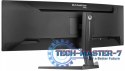 Monitor 45 cali G-Master GCB4580DQSN-B1, VA,DQHD,165HZ,USB-C-DOCK,RJ45,32:9, 1500R,450cd/m2,3000:1,0.8ms,3xUSB,2xHDMI,1xDP,2x3W