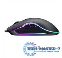 Mysz gamingowa przewodowa Nemesis C365 6400 DPI 7P RGB LED programowalne przyciski czarna