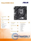 Płyta główna Prime H510M-E 2.0 s1200 2DDR4 HDMI/DP M.2 mATX