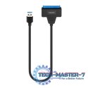 Adapter USB-C 3.1 Gen 1 (M) - SATA (F) do dysków 2.5 cala , AK-68