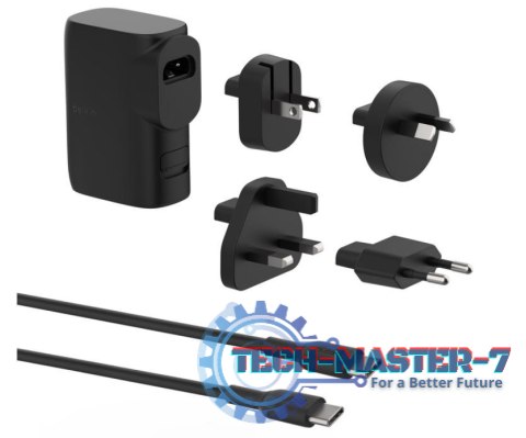 Ładowarka podróżna BoostCharge hybryd 25W 5k mAh +końcówki Ładowarka podróżna BoostCharge hybryd 25W 5k mAh +końcówki