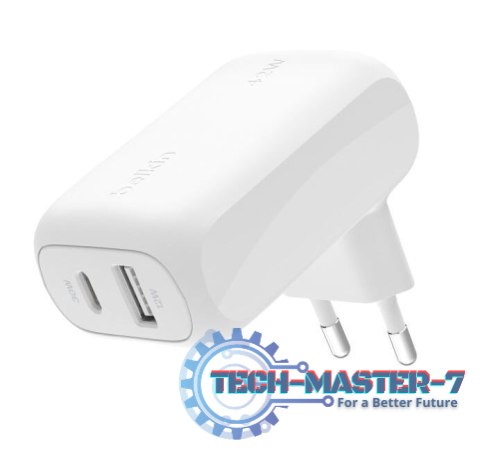 Ładowarka sieciowa BoostCharge 42W USB-C 3 0W USB-A 12W biała