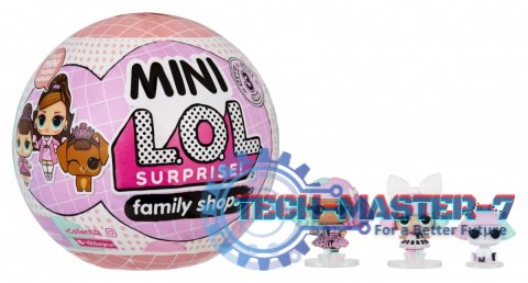 Lalka L.O.L. Surprise Mini Family S3 lalka 1 sztuka Lalka L.O.L. Surprise Mini Family S3 lalka 1 sztuka