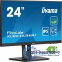 Monitor 23.8 cala ProLite XUB2463HSU-B1 IPS,100HZ,ECO,3ms,SLIM,HDMI,DP,2x USB3.22x2W,HAS(150mm),TCO,EPEAT