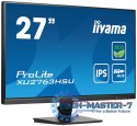 Monitor 27 cali ProLite XU2763HSU-B1 IPS,100HZ,ECO,3ms,SLIM,HDMI,DP,2x USB3.2 TCO,EPEAT