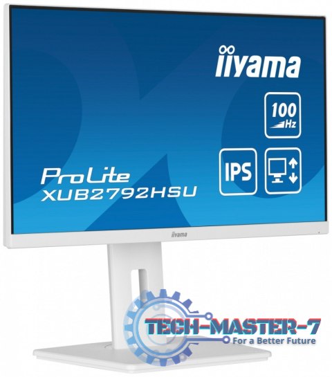 Monitor 27 cali ProLite XUB2792HSU-W6 IPS,HDMI,DP,100Hz,SLIM,4xUSB3.2,PIVOT, HAS(150mm),2x2W Monitor 27 cali ProLite XUB2792HSU-W6 IPS,HDMI,DP,100Hz,SLIM,4xUSB3.2,PIVOT, HAS(150mm),2x2W