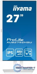Monitor 27 cali ProLite XUB2792HSU-W6 IPS,HDMI,DP,100Hz,SLIM,4xUSB3.2,PIVOT, HAS(150mm),2x2W