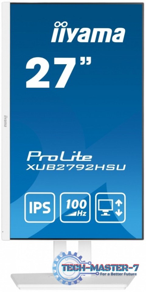 Monitor 27 cali ProLite XUB2792HSU-W6 IPS,HDMI,DP,100Hz,SLIM,4xUSB3.2,PIVOT, HAS(150mm),2x2W Monitor 27 cali ProLite XUB2792HSU-W6 IPS,HDMI,DP,100Hz,SLIM,4xUSB3.2,PIVOT, HAS(150mm),2x2W