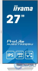 Monitor 27 cali ProLite XUB2792QSU-W6 IPS,QHD,HAS(150mm),100Hz,4xUSB3.2,SLIM