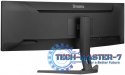 Monitor 44.5 cala XCB4594DQSN-B1 VA,DQHD,165HZ,USB-C-DOCK,RJ45,32:9,1500R,450cd/m2,3000:1,0.8ms,3xUSB,2xHDMI,1xDP,2x3W,PowerDeli