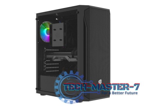 Obudowa Fury Shobo SH4 RGB Midi Tower z oknem Czarna Obudowa Fury Shobo SH4 RGB Midi Tower z oknem Czarna