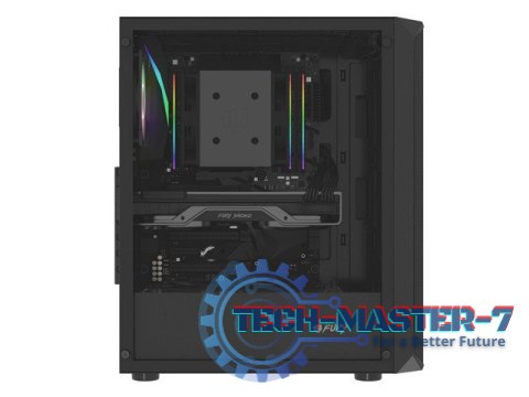 Obudowa Fury Shobo SH4 RGB Midi Tower z oknem Czarna Obudowa Fury Shobo SH4 RGB Midi Tower z oknem Czarna
