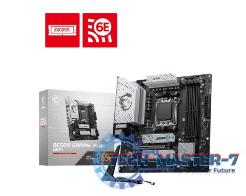 Płyta główna B650M GAMING PLUS WIFI AM5 4DDR5 HDMI/DP mATX Płyta główna B650M GAMING PLUS WIFI AM5 4DDR5 HDMI/DP mATX