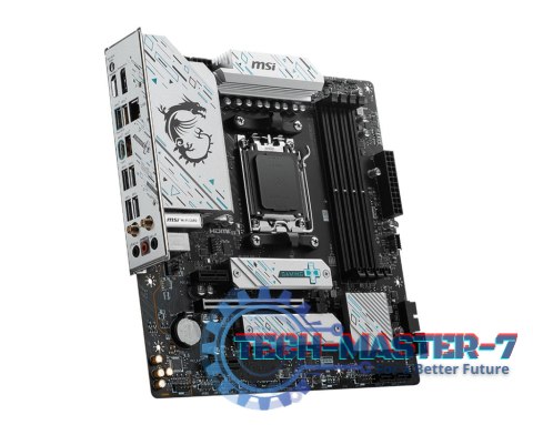Płyta główna B650M GAMING PLUS WIFI AM5 4DDR5 HDMI/DP mATX Płyta główna B650M GAMING PLUS WIFI AM5 4DDR5 HDMI/DP mATX