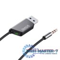 Transmiter Adapter AUX z bluetooth 5.3, funkcja zestawu głośnomówiącego, TR-16