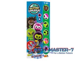 Figurka Odlotowe Coolkulki - 6 kulek + 6 ubranek - totem box zielony