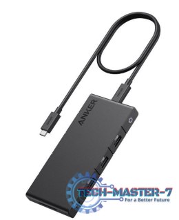Hub 364 USB-C Dual Display 10w1 2x4K HDMI eth czarny