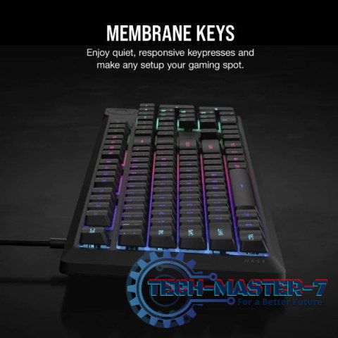 Klawiatura K55 Core RGB Czarna Klawiatura K55 Core RGB Czarna
