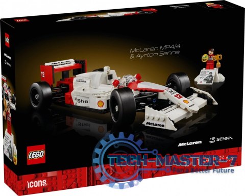 Klocki Icons 10330 McLaren MP4/4 i Ayrton Senna Klocki Icons 10330 McLaren MP4/4 i Ayrton Senna