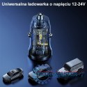 Ładowarka samochodowa 30W 1xUSB + 1xUSB-C Fast Charge
