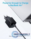 Ładowarka sieciowa 323 33W 1xUSB-A 1xUSB-C czarna