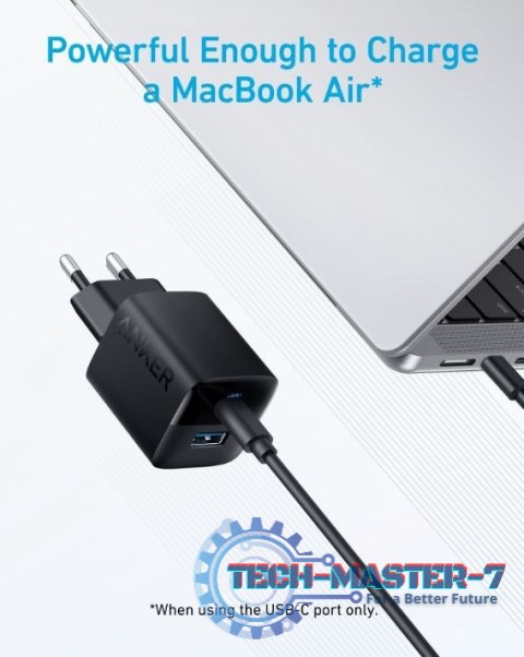 Ładowarka sieciowa 323 33W 1xUSB-A 1xUSB-C czarna Ładowarka sieciowa 323 33W 1xUSB-A 1xUSB-C czarna