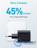 Ładowarka sieciowa 323 33W 1xUSB-A 1xUSB-C czarna