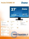 Monitor 27 cali T2752MSC-B1 10 PKT. POJ,IPS,HDMI,DP,2x2USB(3.2),2x1W400cd/m2,7H,
