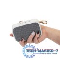 Przenośny bezprzewodowy głośnik Bluetooth V5.0 Biały