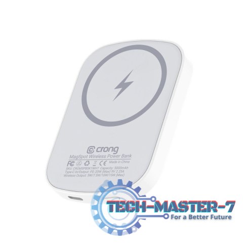 Bezprzewodowy power bank z MagSafe 5000mAh, USB-C 20W PD