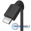 CB-CD45 nylonowy kabel USB C - USB C | 0,9m | 3A | 60W PD | 20V