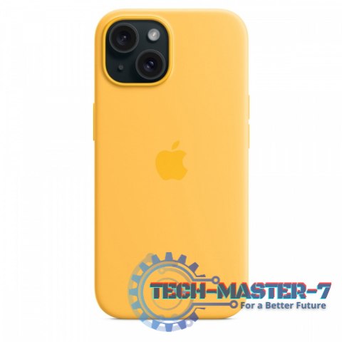 Etui silikonowe z MagSafe do iPhonea 15 - sunshine Etui silikonowe z MagSafe do iPhonea 15 - sunshine