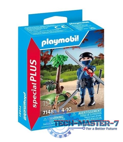 Figurka Special Plus 71481 Ninja z uzbrojeniem Figurka Special Plus 71481 Ninja z uzbrojeniem
