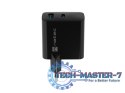 Ładowarka sieciowa Ribera GAN 1X USB-A + 1X USB-C 45W Czarna