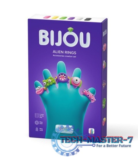 Masa Plastyczna Hey Clay Bijou Alien Rings Masa Plastyczna Hey Clay Bijou Alien Rings