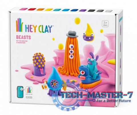 Masa Platyczna Hey Clay Bestie 15 puszek Masa Platyczna Hey Clay Bestie 15 puszek
