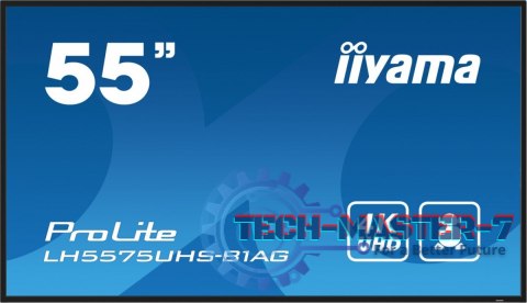 Monitor 54.6 cali ProLite LH5575UHS-B1AG 24/7,IPS,ANDROID.11,4K,500cd/m2,WiFi,3xHDMI,DP,Daisy/Chain,2xUSB,2x10W,RJ45,iiSignage2, Monitor 54.6 cali ProLite LH5575UHS-B1AG 24/7,IPS,ANDROID.11,4K,500cd/m2,WiFi,3xHDMI,DP,Daisy/Chain,2xUSB,2x10W,RJ45,iiSignage2,