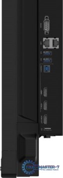Monitor 85.6 cala ProLite TE8612MIS-B3AG,INFRARED,40pkt,VA,4K, 24/7, 7H, WiFi,VGA, HDMI, USB-c, Bluetooth,metal,8ms, vesa, głośn