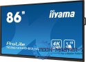 Monitor 85.6 cala ProLite TE8612MIS-B3AG,INFRARED,40pkt,VA,4K, 24/7, 7H, WiFi,VGA, HDMI, USB-c, Bluetooth,metal,8ms, vesa, głośn
