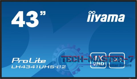 Monitor ProLite LH4341UHS-B2 42.5 cala 24/7,500cd,4K,IPS,3xHDMI Monitor ProLite LH4341UHS-B2 42.5 cala 24/7,500cd,4K,IPS,3xHDMI