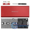 Obudowa | kieszeń na dysk M.2 SSD | SATA | NGFF | USB 3.0 | Superspeed 5Gb/s | 2TB | Czerwona