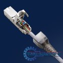 Wtyk RJ45 beznarzędziowy STP | CAT6 | JACK PIN | T568B | T568A