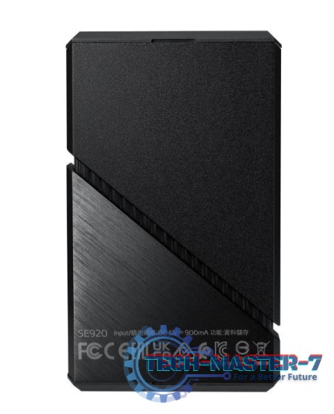 Zewnętrzny dysk SSD SE920 4TB USB4C 3800/3700 MB/s Black Zewnętrzny dysk SSD SE920 4TB USB4C 3800/3700 MB/s Black
