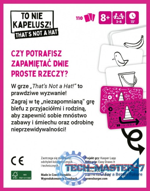 Gra karciana To nie kapelusz Gra karciana To nie kapelusz