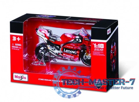 Model GP Racing Ducati 650 Lenovo 1/18 Model GP Racing Ducati 650 Lenovo 1/18